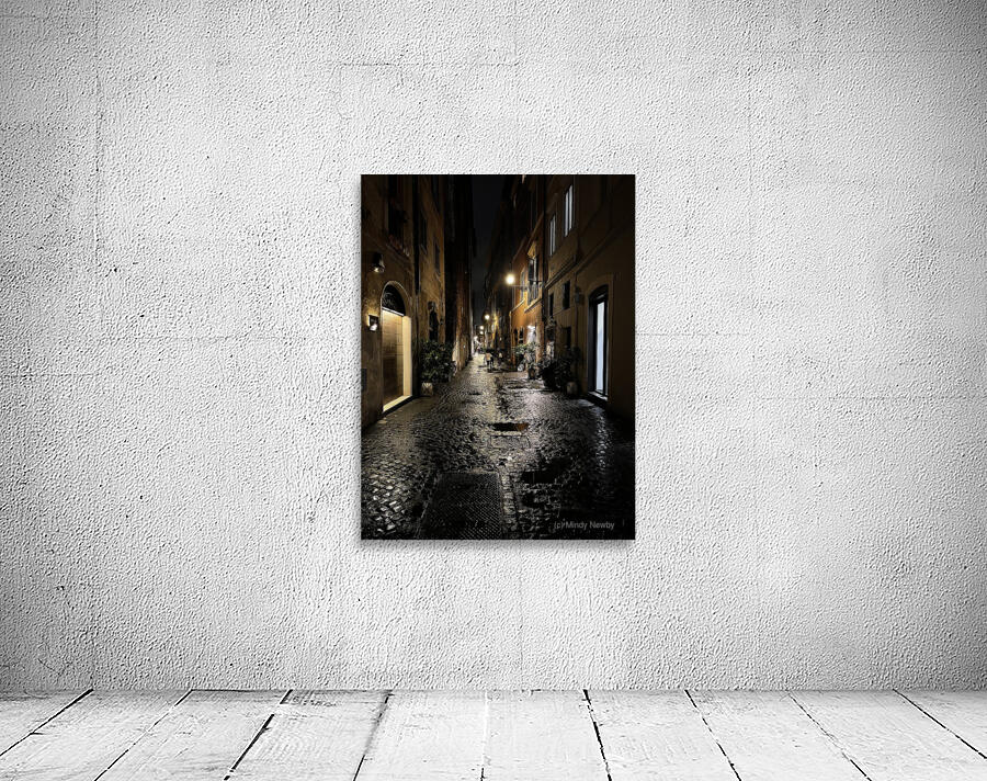 Evening stroll Rome Wall Preview