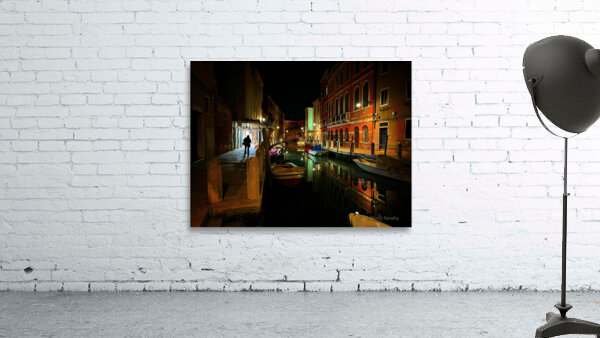 Evening Stroll Venice Wall Preview