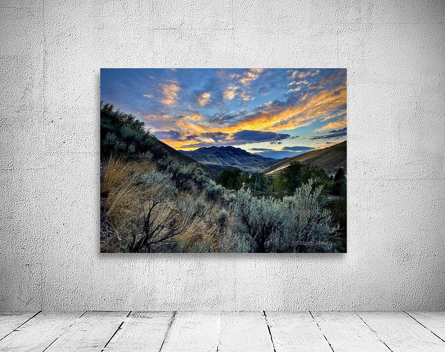 Elk Bend Sunset Wall Preview