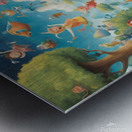  Step into a world of whimsy and wonder wit Metal print