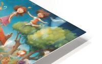  Step into a world of whimsy and wonder wit HD Metal print