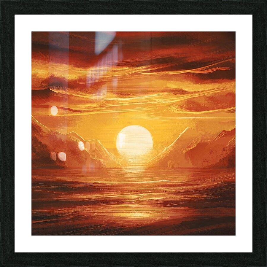 capture the enchanting magic of an early morning Picture Frame print