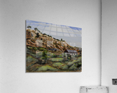 Lone New Mexico Ranch Acrylic Print