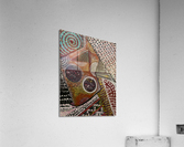 Fluid Comparments Acrylic Print