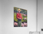 The Pig Farmer Acrylic Print