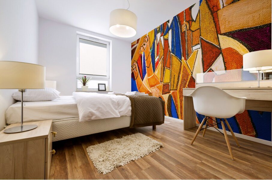 Three Kings Mural print