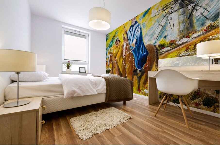 Don Quijote Mural print
