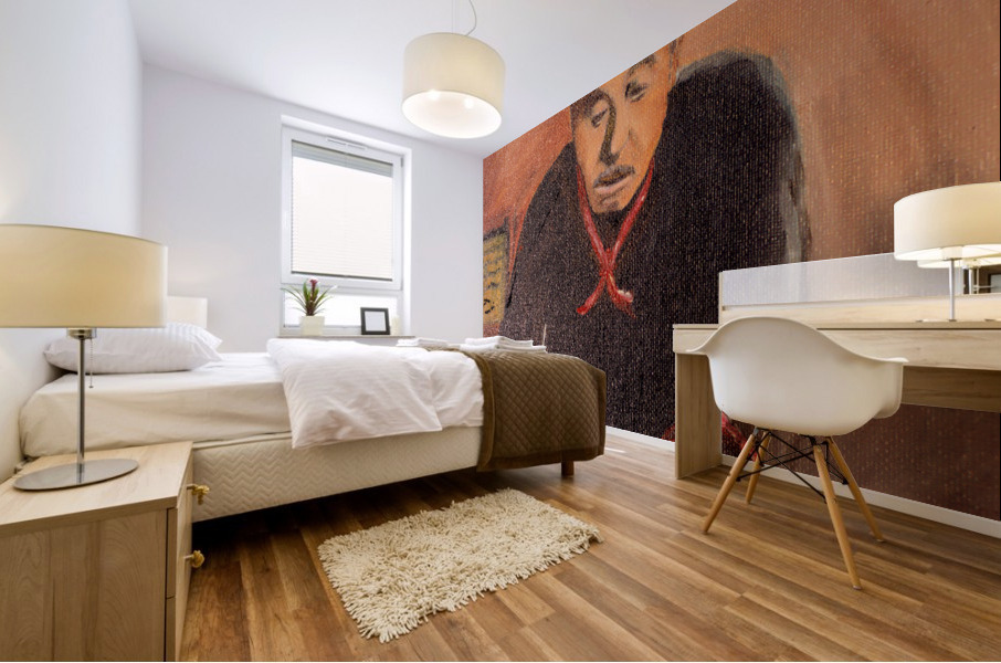El  Gaucho Mural print