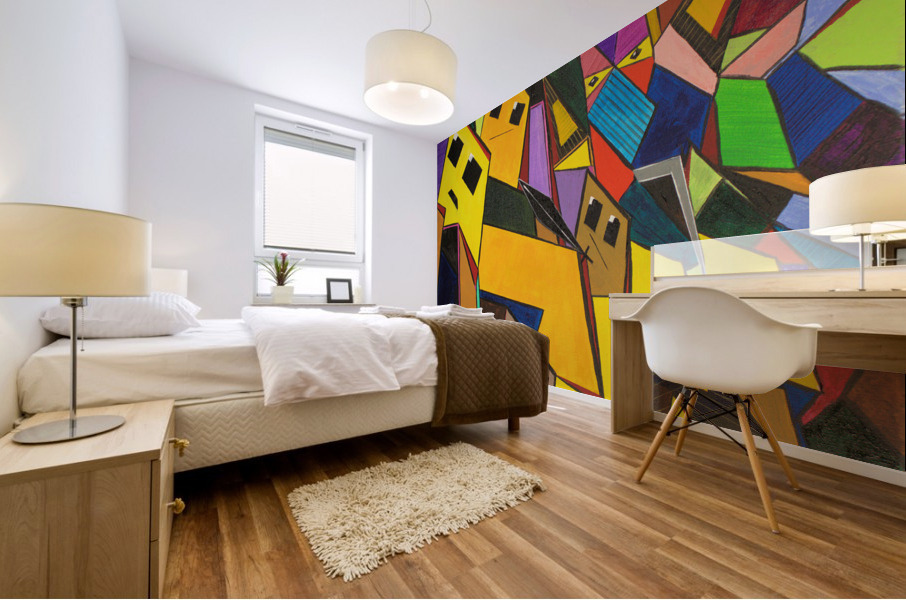 Fight or Flight Mural print