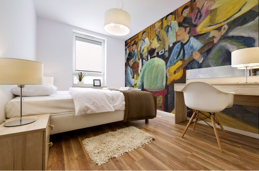 Los Gauchos Mural print