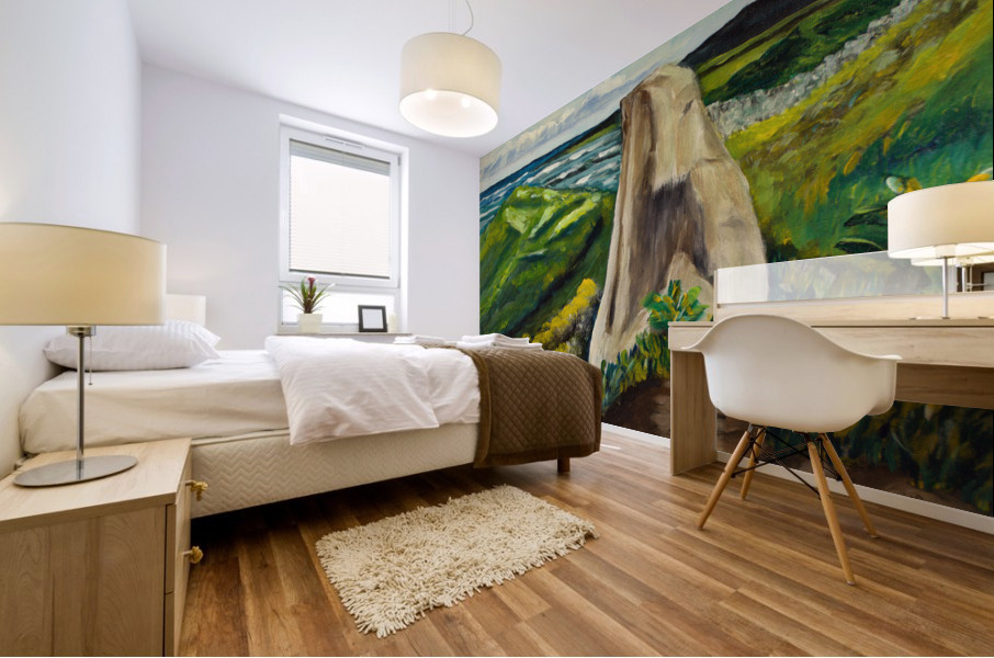 Piedra Blanca Mural print