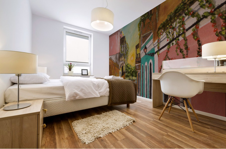 Around the Conner Mural print