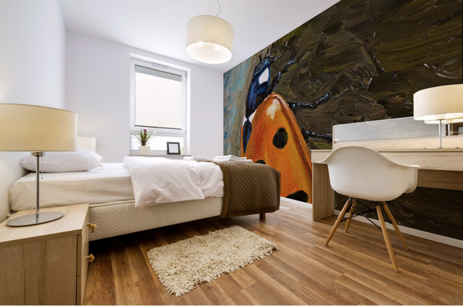 Lady bug Mural print