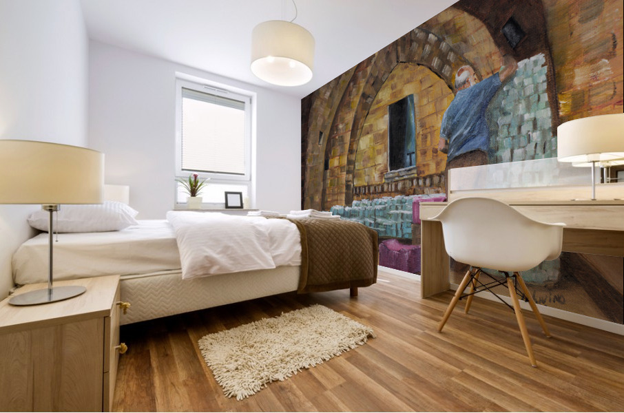 The Soap Maker Mural print