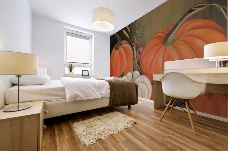 Harvest Abundance Mural print