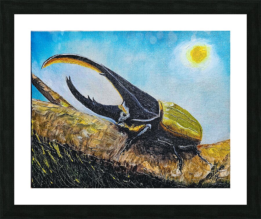 Sunlit Titan Montero Picture Frame print