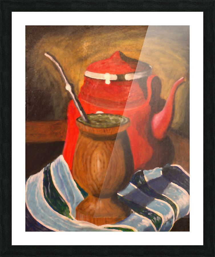La Hora del Mate Picture Frame print