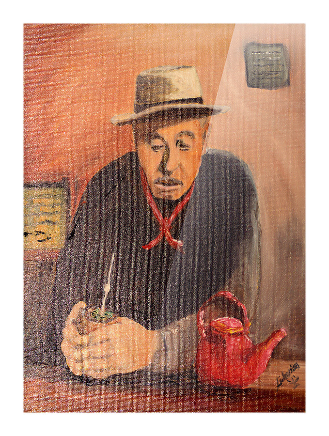 El  Gaucho Picture Frame print