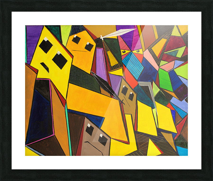 Fight or Flight Picture Frame print