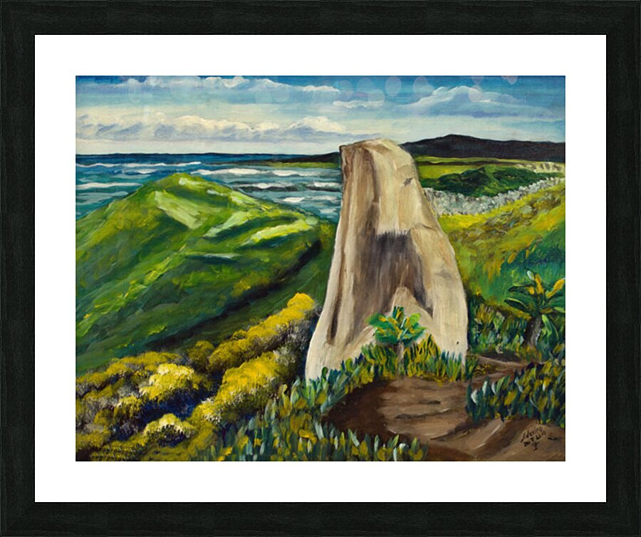 Piedra Blanca Picture Frame print