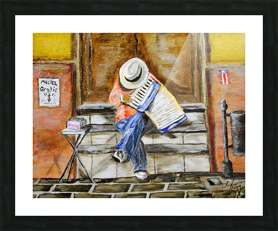 The Accordion Picture Frame print
