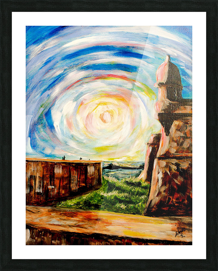El Morro Picture Frame print