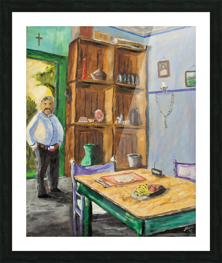 Don Pancho Picture Frame print
