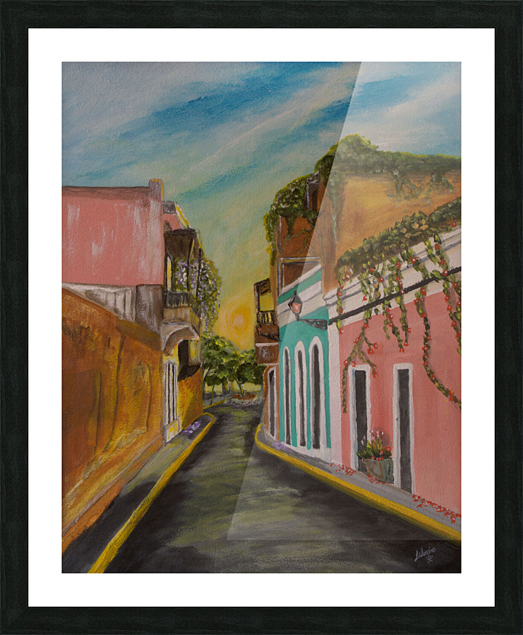 Around the Conner Picture Frame print