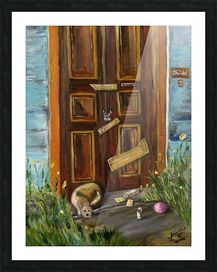 Calle Olvido Picture Frame print