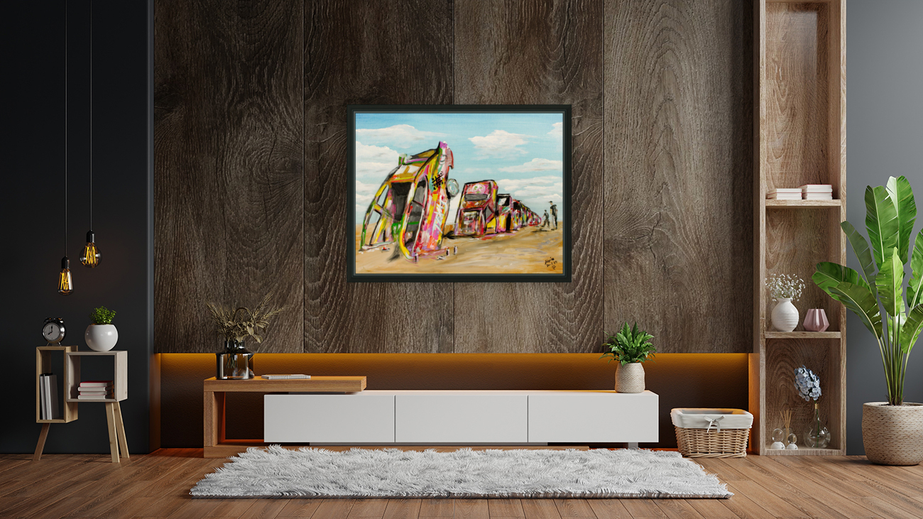Cadillac Ranch Reproduction