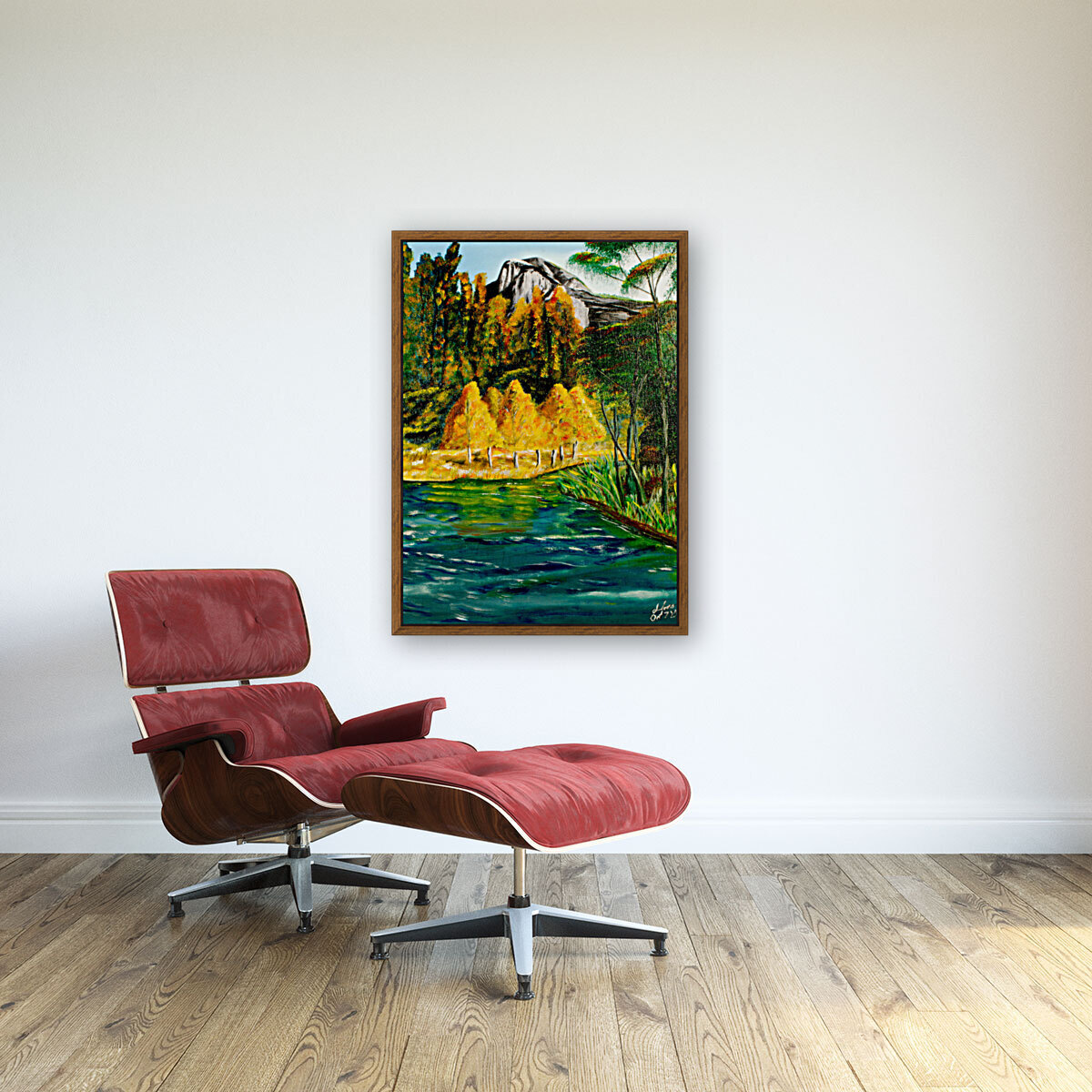 Yellow trees Reproduction