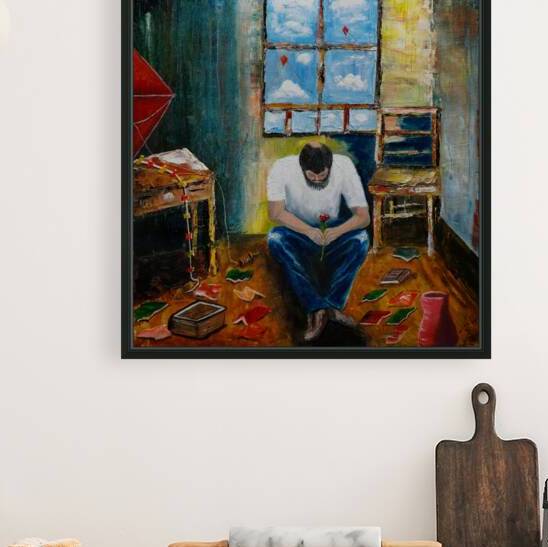 Contemplation Amid Chaos by Lidu Montero