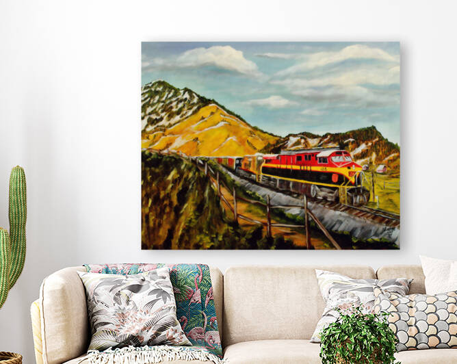 KCS Train 4212 moving America by Lidu Montero