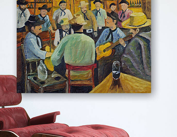 Los Gauchos by Lidu Montero