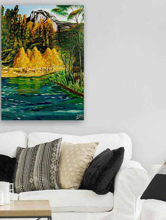 Yellow trees Reproduction