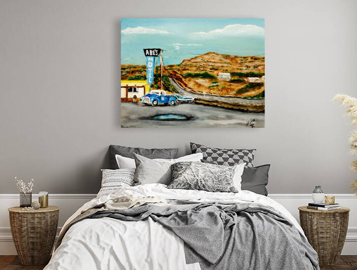 Abes Motel & Fly Shop by Lidu Montero