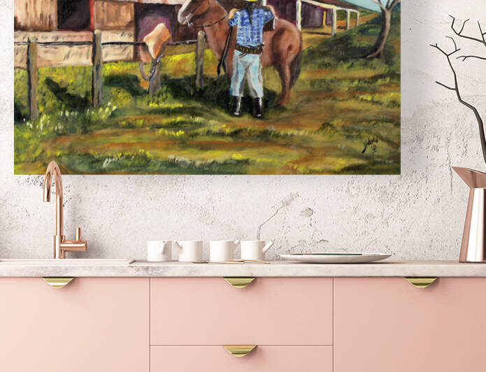 The Gaucho Horse by Lidu Montero