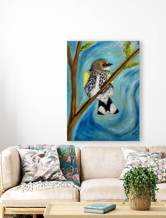 Yellow Rumped Warbler by Lidu Montero