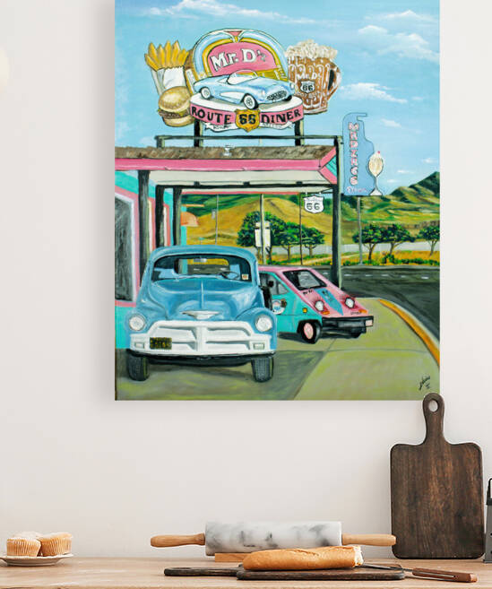 Mr. Dz Route 66 by Lidu Montero