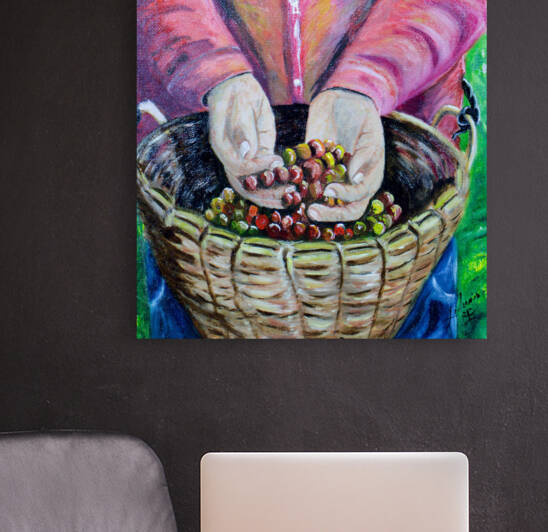 Coffee in the Basket  by Lidu Montero