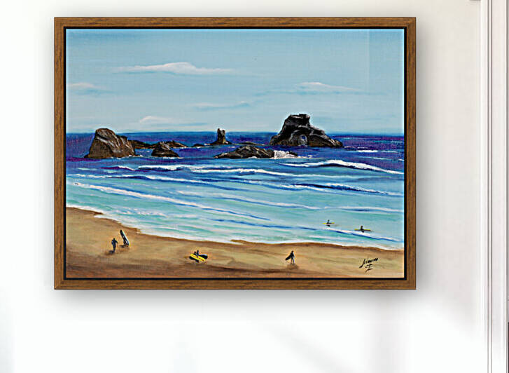 Cannon beach trail  Reproduction