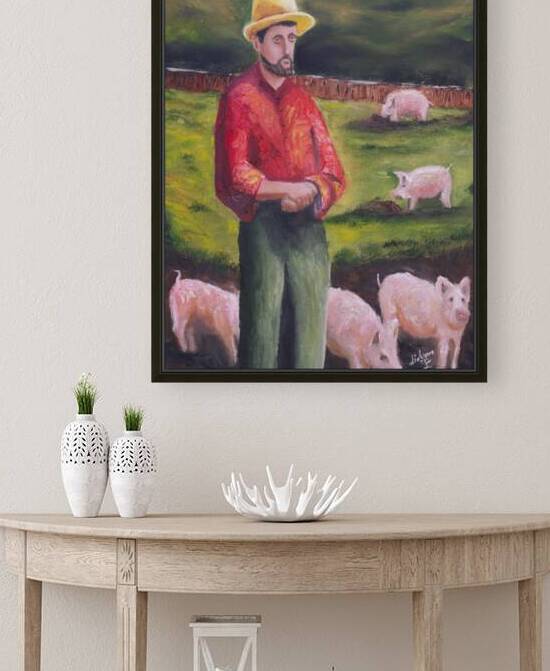 The Pig Farmer by Lidu Montero