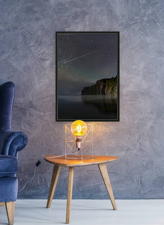 Meteor over Mazinaw Rock by Moe Shirani
