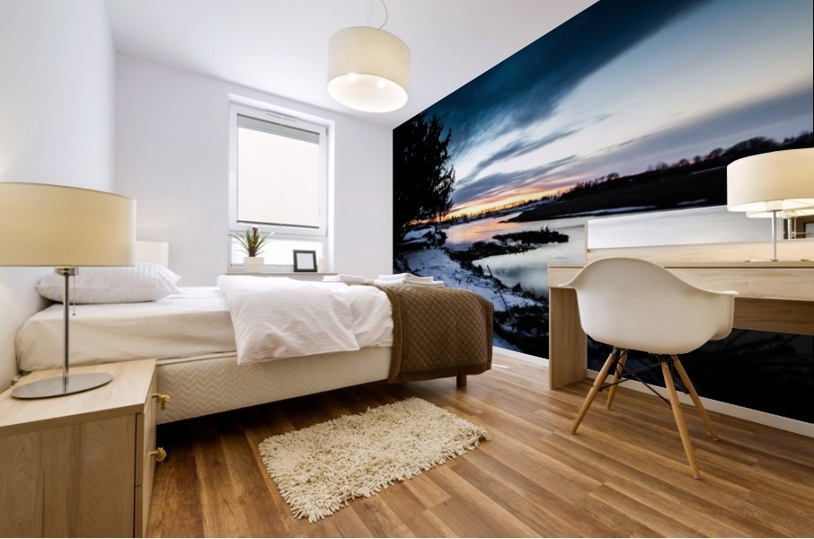 The Nith - Post Sunset Mural print