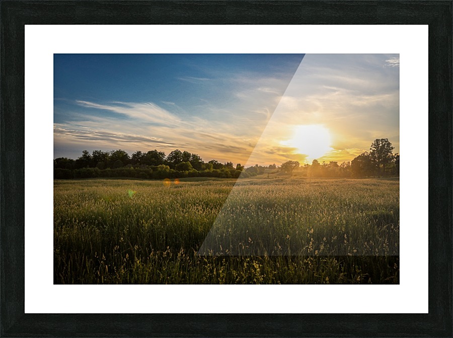 Creekside Sunset 1 Picture Frame print