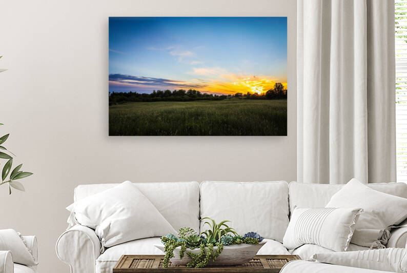 Creekside Sunset 2 by Victor Rose Photo