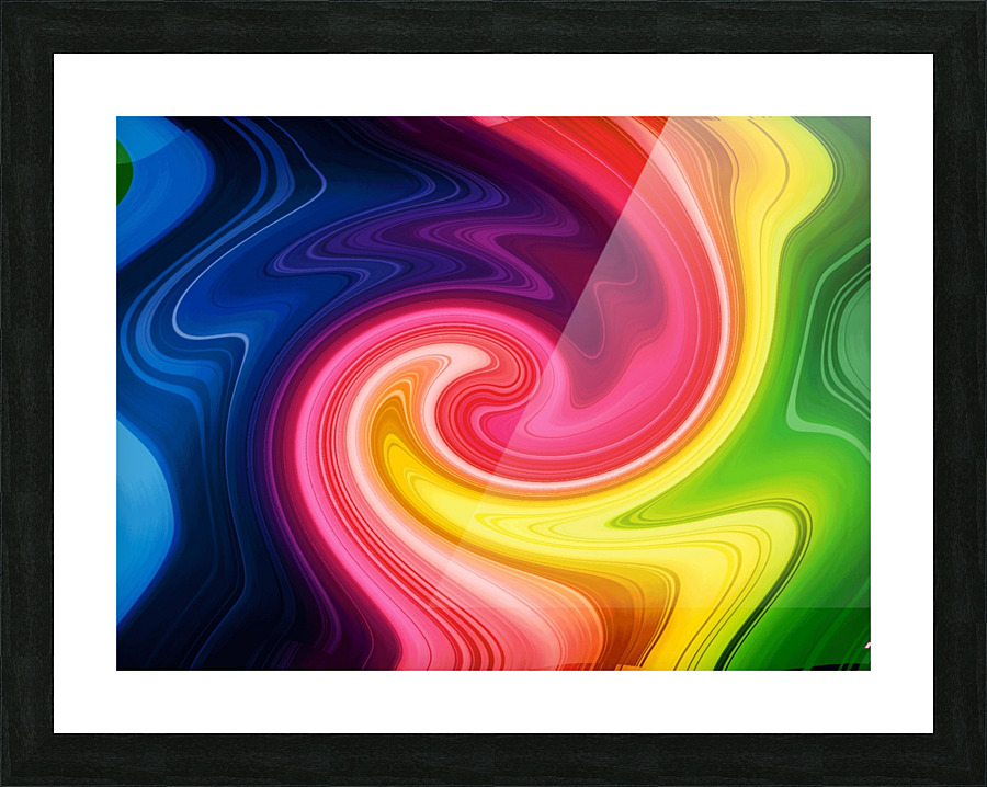 ink1 Picture Frame print