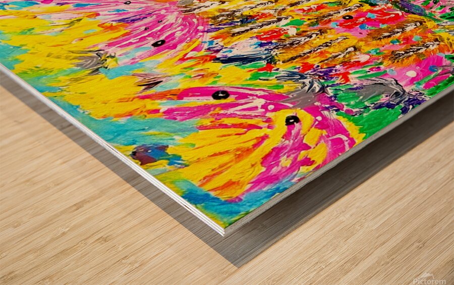 miaflowers Wood print