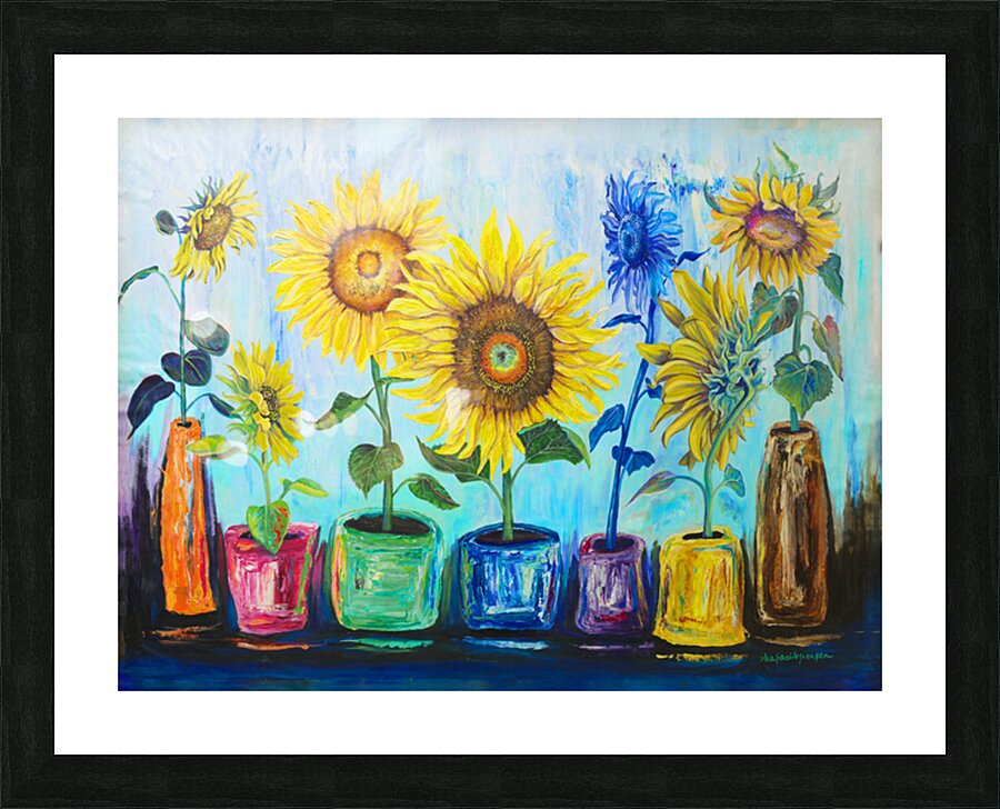 Girasoles SRP by Mar Streinesberger Art Turquoise by Art Turquoise