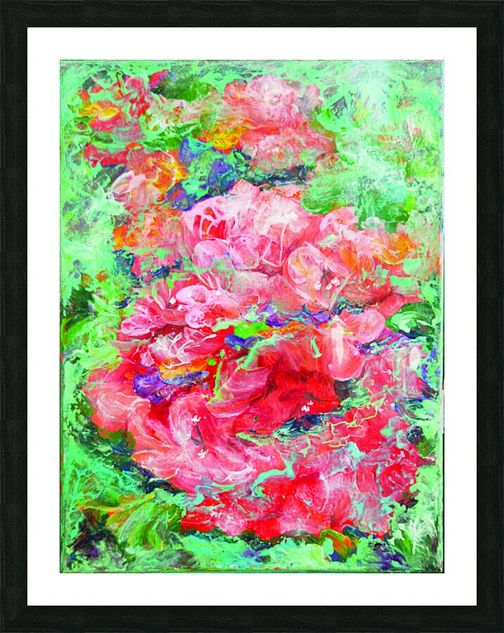 Bougainvillea Aqua by Mar Streinesberger Art Turquoise by Art Turquoise